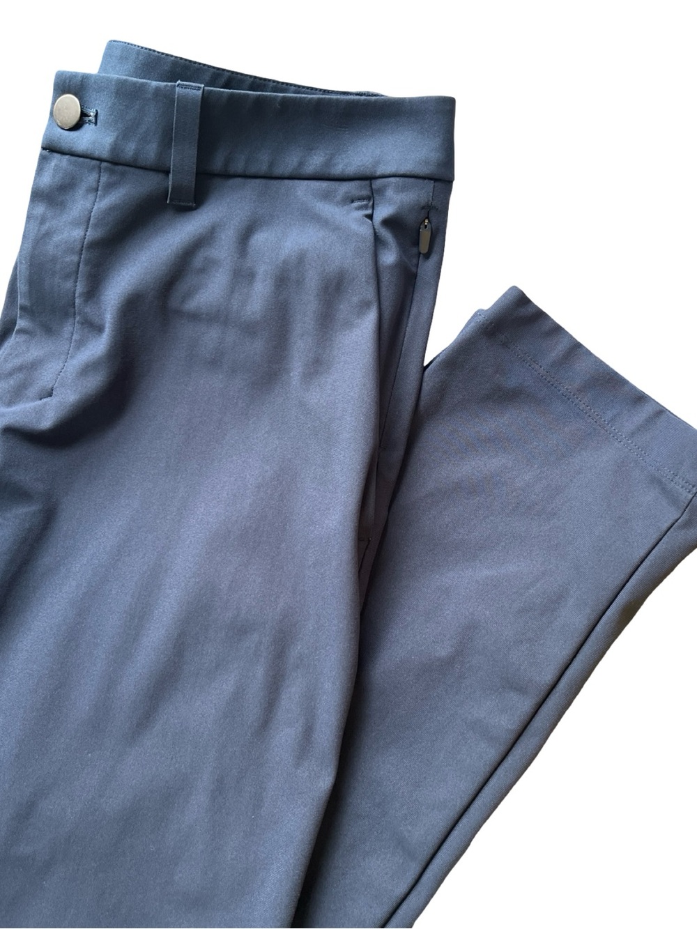 Lululemon ABC Slim-Fit Trouser 32" Warpstreme Navy Blue Classic Mens Size 32